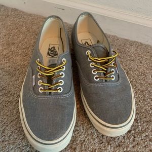 J. Crew X Vans Gray Size 10